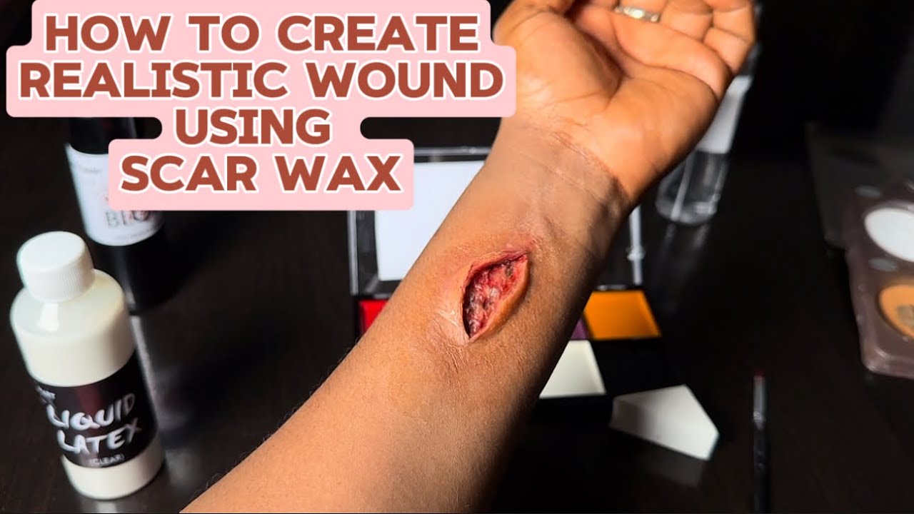 SFX TUTORIAL: How to blend your scar wax | Create realistic wound