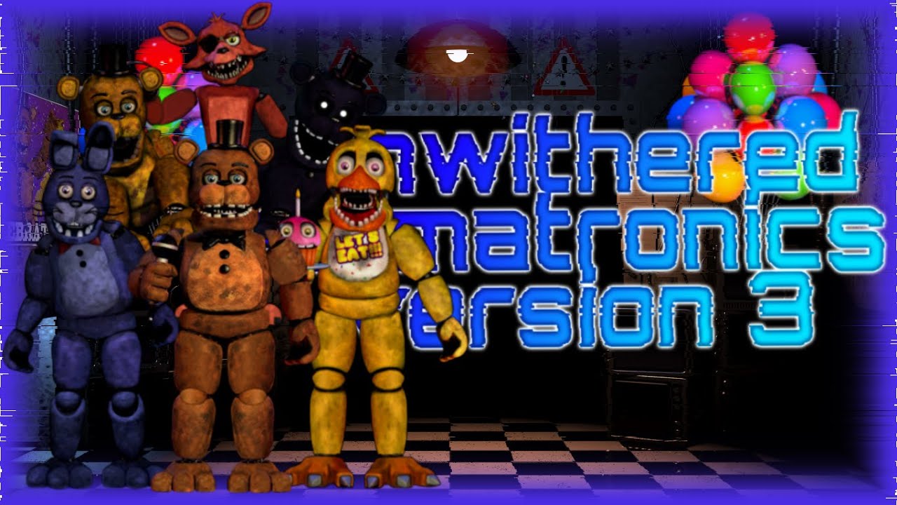 Making unwithered animatronics version 3 (FNAF speed edit)