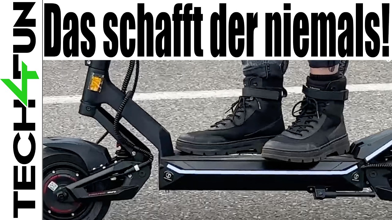 E-Scooter Teverun Fighter Mini Pro (NEU) | Endgegner 38%-Steigung?