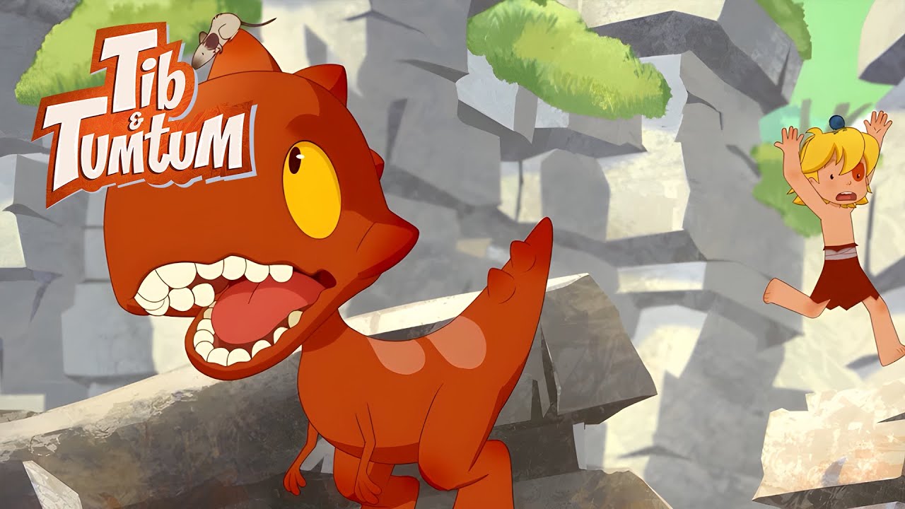 😳Even Dinosaurs Get Scared Sometimes 🐭🍇 | Tib and Tumtum  English | Full Episodes | 1H | cartoon