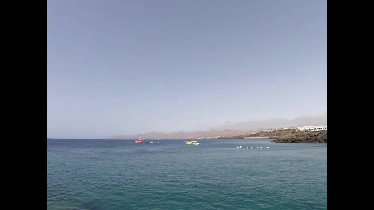 Summer in Playa Chica Lanzarote, Spain