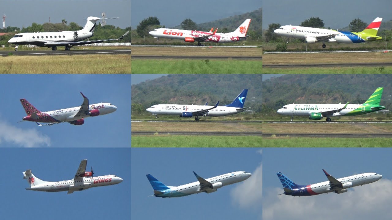 PLANESPOTTING MOMEN LANDING TAKE OFF RUNWAY 21 03 BANDARA SULTAN HASANUDDIN UPG (SEPTEMBER 2025)