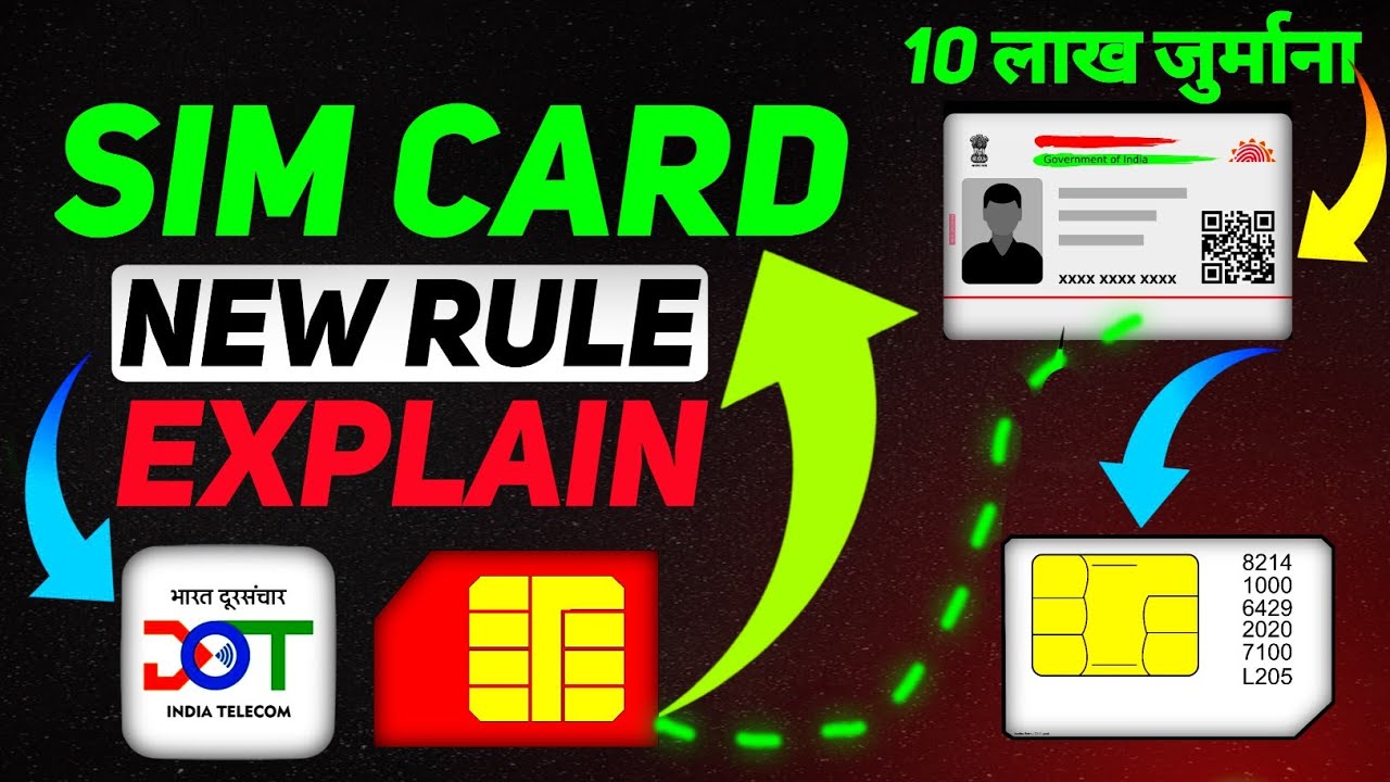 Sim card rules| new rules for Simcard|new sim card rules| ars digital ai research
