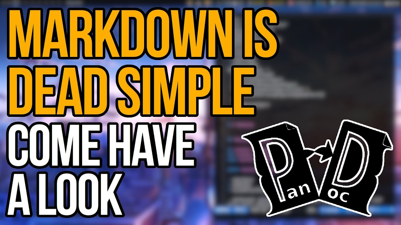 Pandoc Flavoured Markdown: Guide To Your First Document