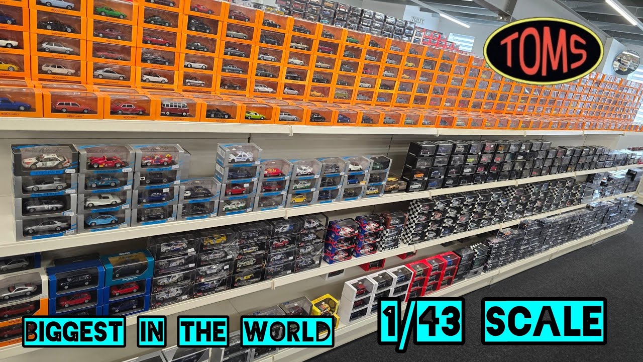 Let's check the Diecast Car section, 1/43 scale, at Tom's. Biggest Diecast car store in the world. 