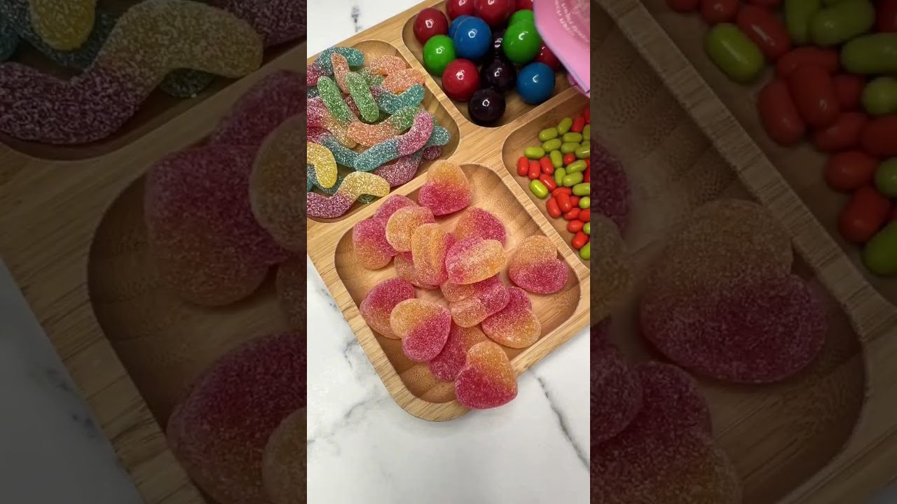 Filling Platters with Sweets 