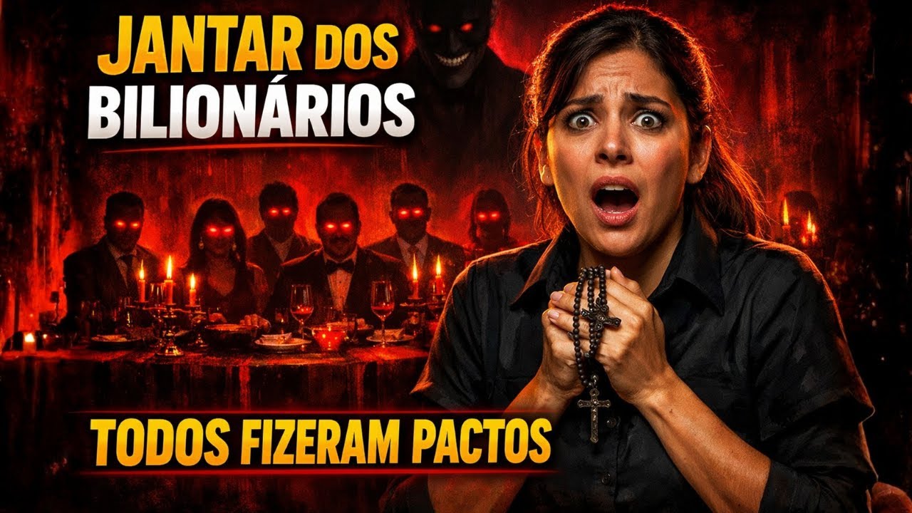 GARÇONETE SERVE JANTAR DE BILIONÁRIOS E DESCOBRE QUE TODOS FIZERAM PACTOS SOMBRIOS COM O INIMIGO
