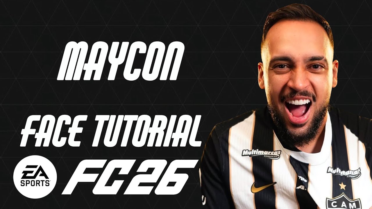EA FC 26 - MAYCON FACE TUTORIAL + STATS [ATLÉTICO-MG].
