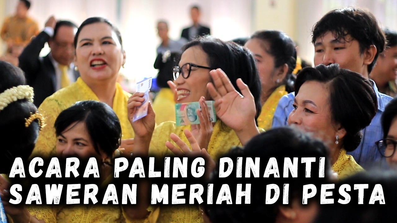 Acara yang paling Dinanti, Saweran di Pesta | Sopo Marpingkir