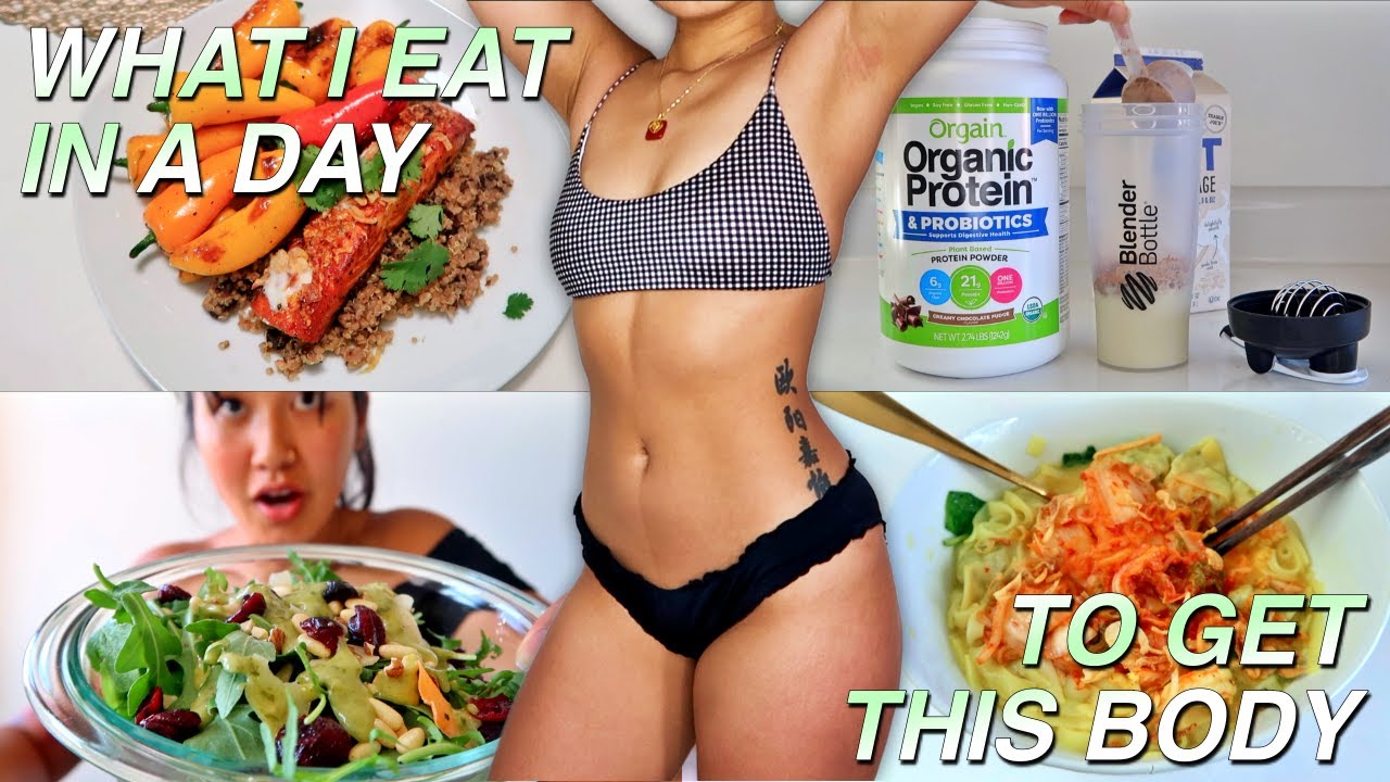 what i eat in a day (pescatarian) | intermittent fasting // healthy & realistic recipes