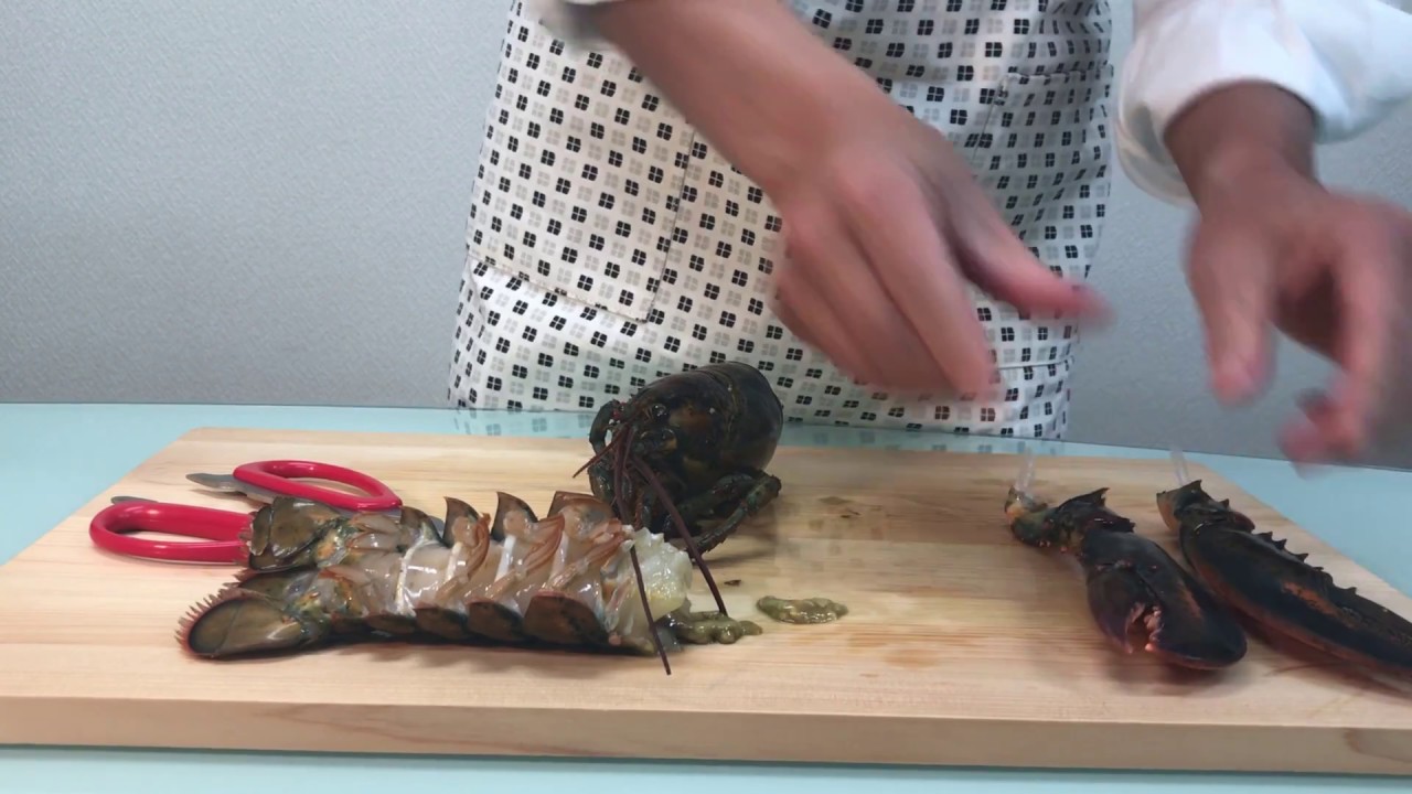 ハイプレッシャーオマール海老の特徴　さばき方