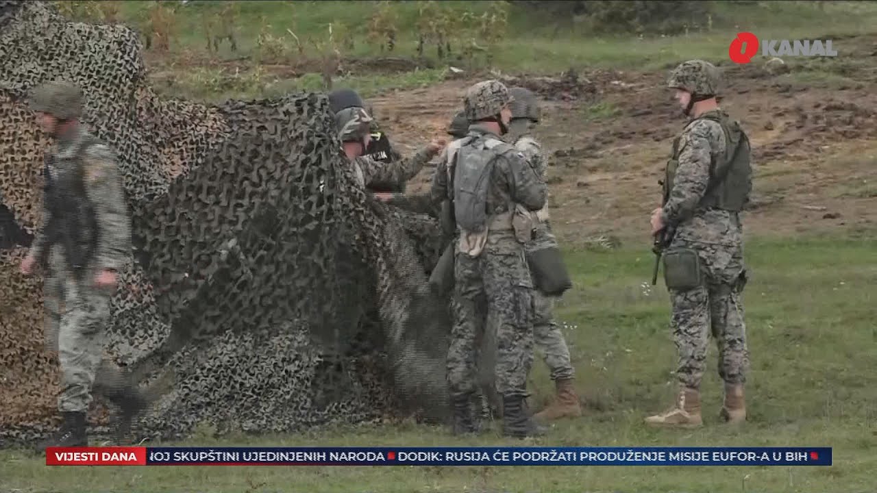 Vojna vježba na Manjači: BiH ulazi u NATO vojni bazen