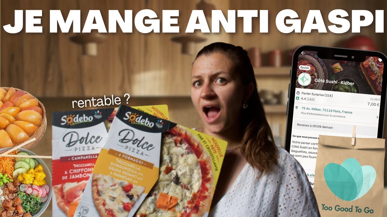 JE MANGE DES INVENDUS PENDANT 48H 3.0 - PANIERS ANTI GASPI TOO GOOD TO GO