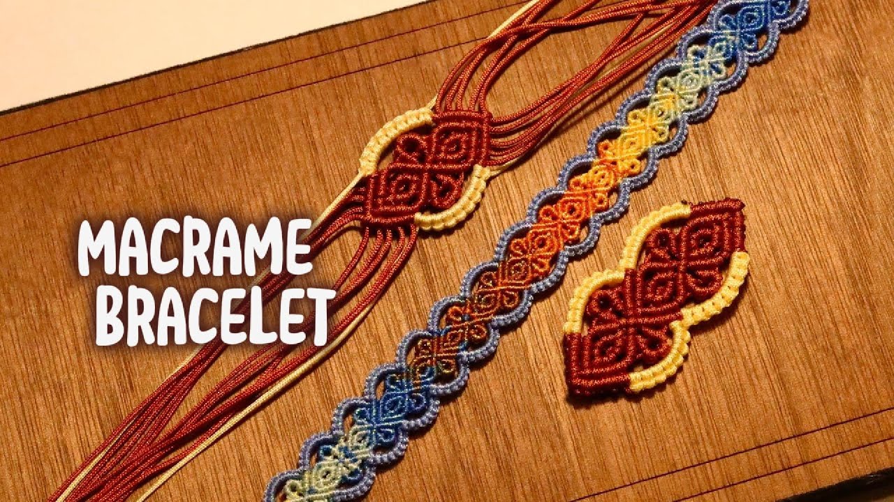 Mastering Macrame: Learn to Create Symmetric Bracelet Patterns