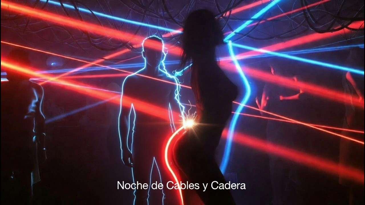ultimo baile es una pareja celebran su baile d fin de curso con música, luces y emoción en la noche.