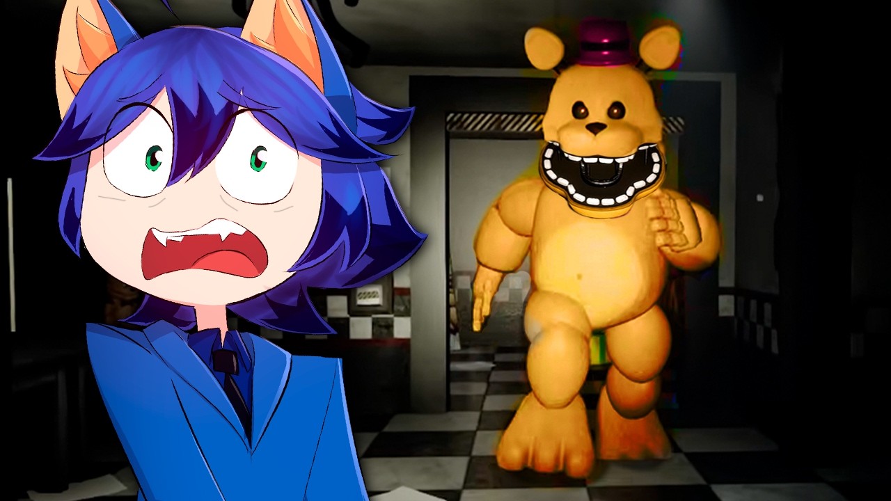 Intenté SOBREVIVIR al Animatrónico Mas Rapido de FNAF