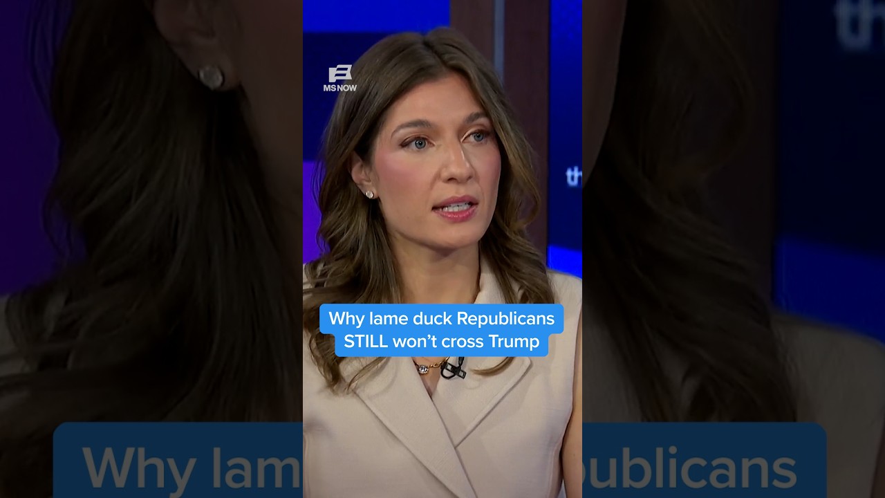 Why lame duck Republicans STILL won't cross Trump