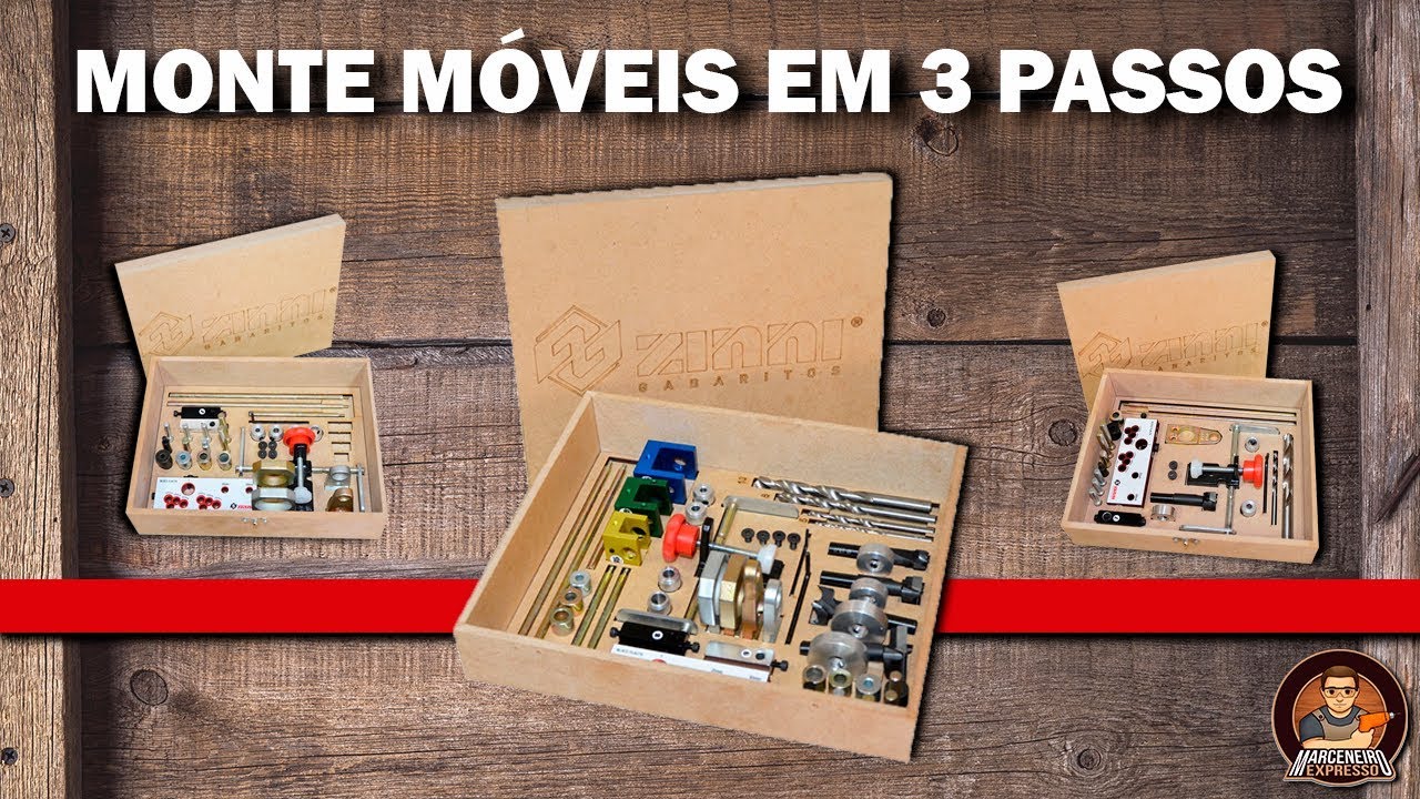 MONTE M&Oacute;VEIS EM 3 PASSOS - MARCENEIRO EXPRESSO