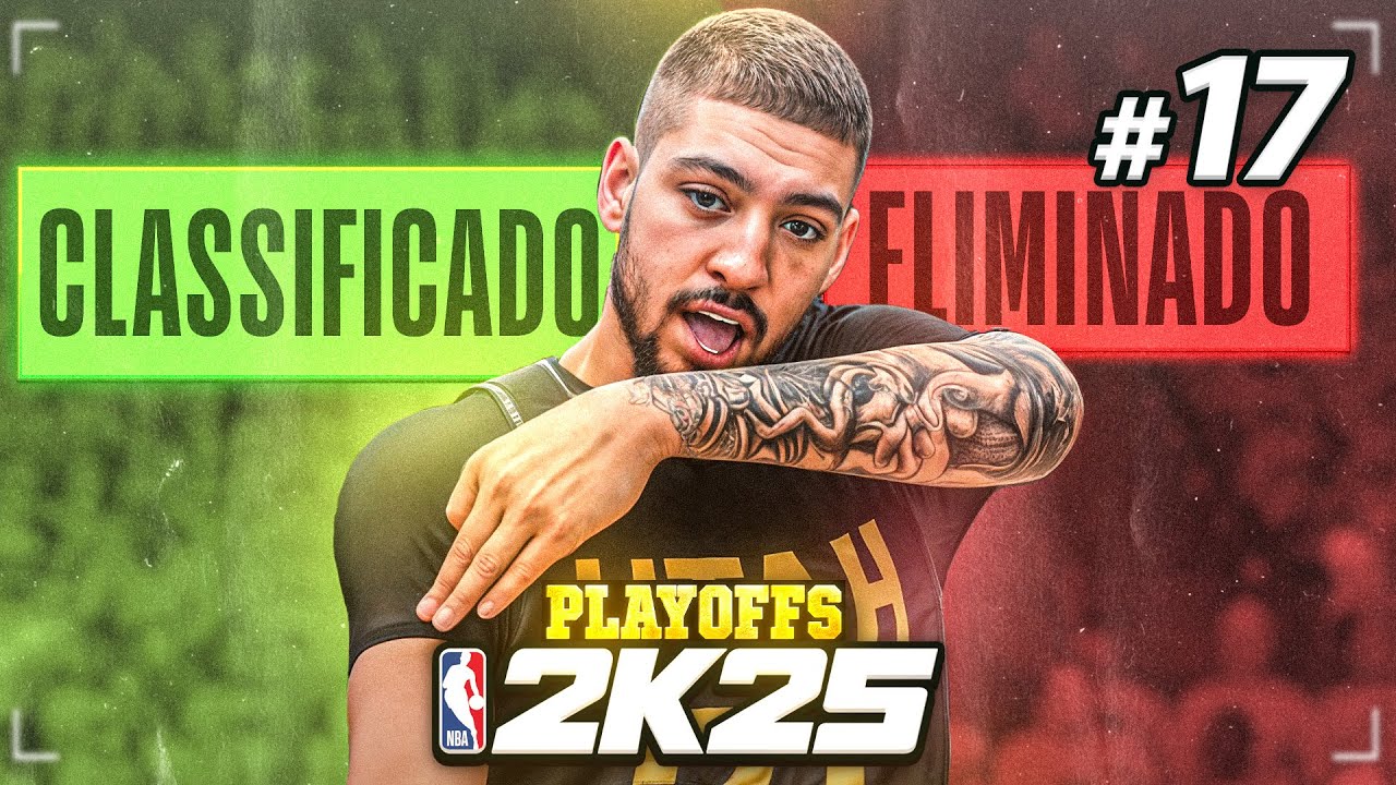VAMOS SOBREVIVER NOS PLAYOFFS? | NBA 2K25 MyCareer (Ep.17)
