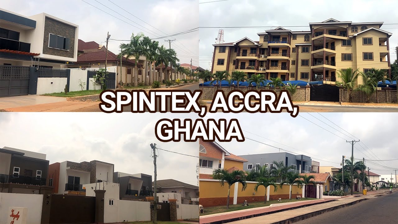 Luxury and Beautiful Houses in Accra Ghana | SPINTEX | Via Spintex Road