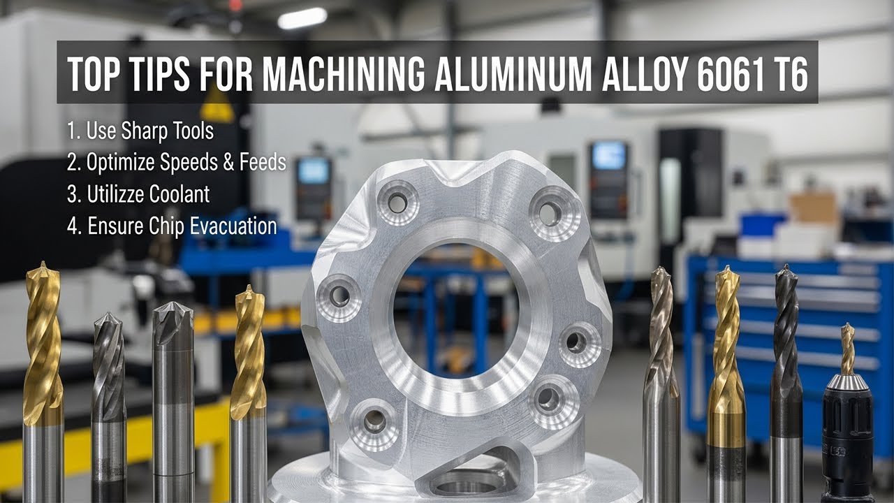 Top Tips for Machining Aluminum Alloy 6061 T6