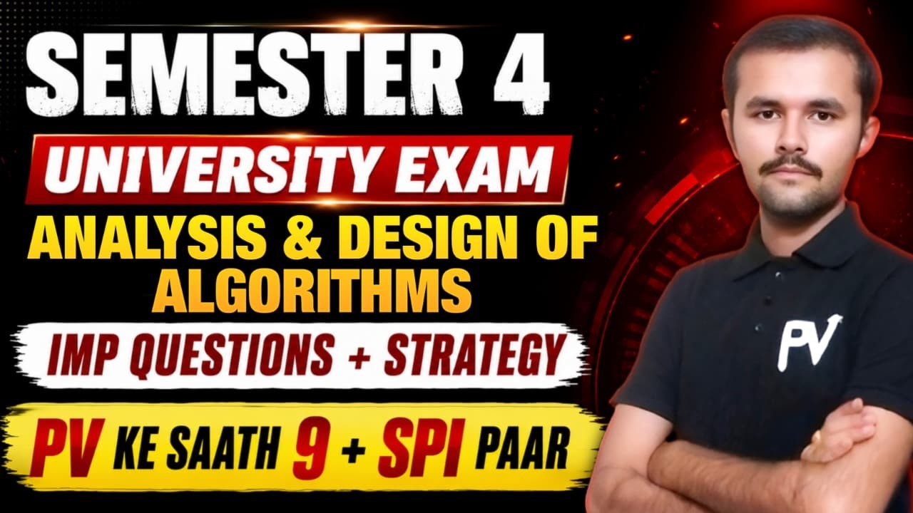 SEM 4 🎯 ADA 🌟 IMP QUESTIONS & STRATEGY 👍 UNIVERSITY EXAM 🎯 KAVANSIR