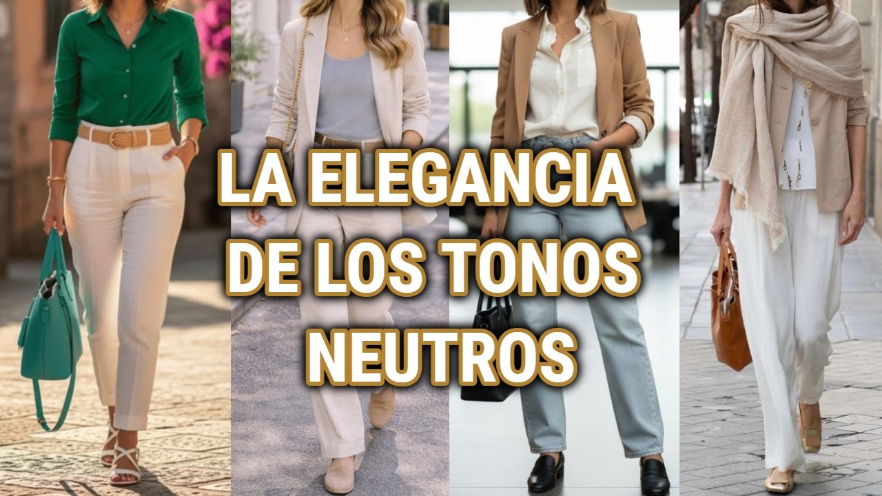 La BELLEZA de los COLORES NEUTROS en Primavera Verano/Looks Simples que Siempre Funcionan