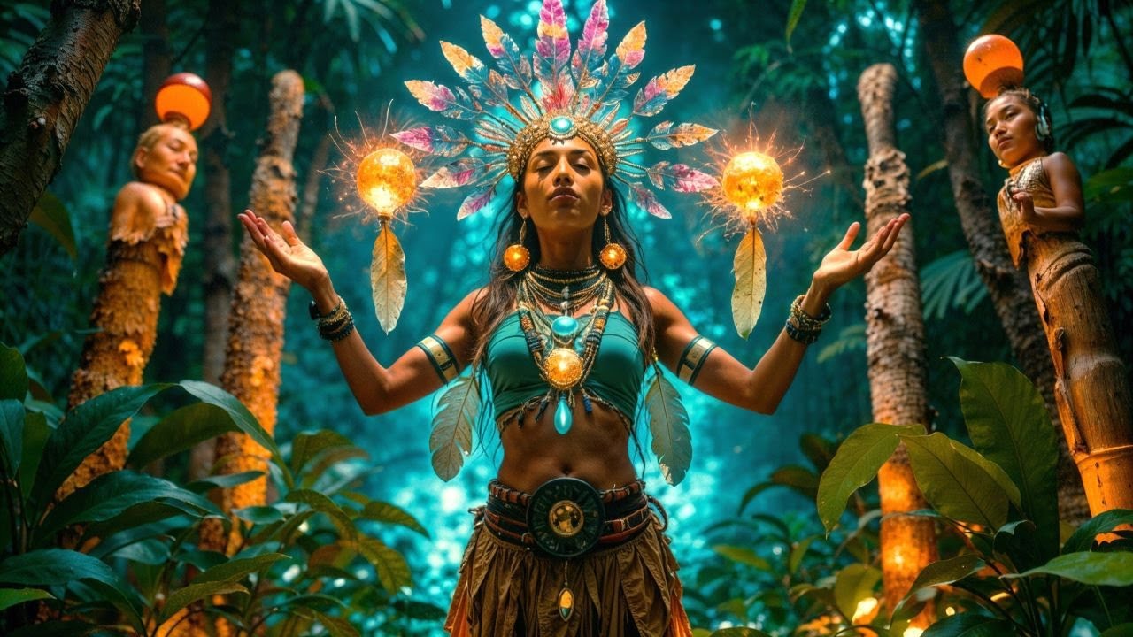 Psybie Project &ndash; Shamanic Awakening | 4K AI Trippy Visuals | Full Video Set