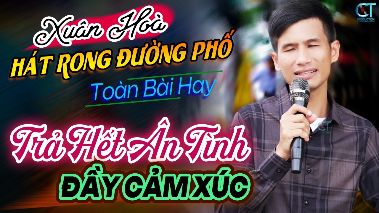 Xuân Hòa Hát, Lk Trả Hết Ân Tình, Buồn Làm Chi Em Ơi | Bolero Ca Sĩ Mù Xuân Hòa Hát Rong Đầy Cảm Xúc