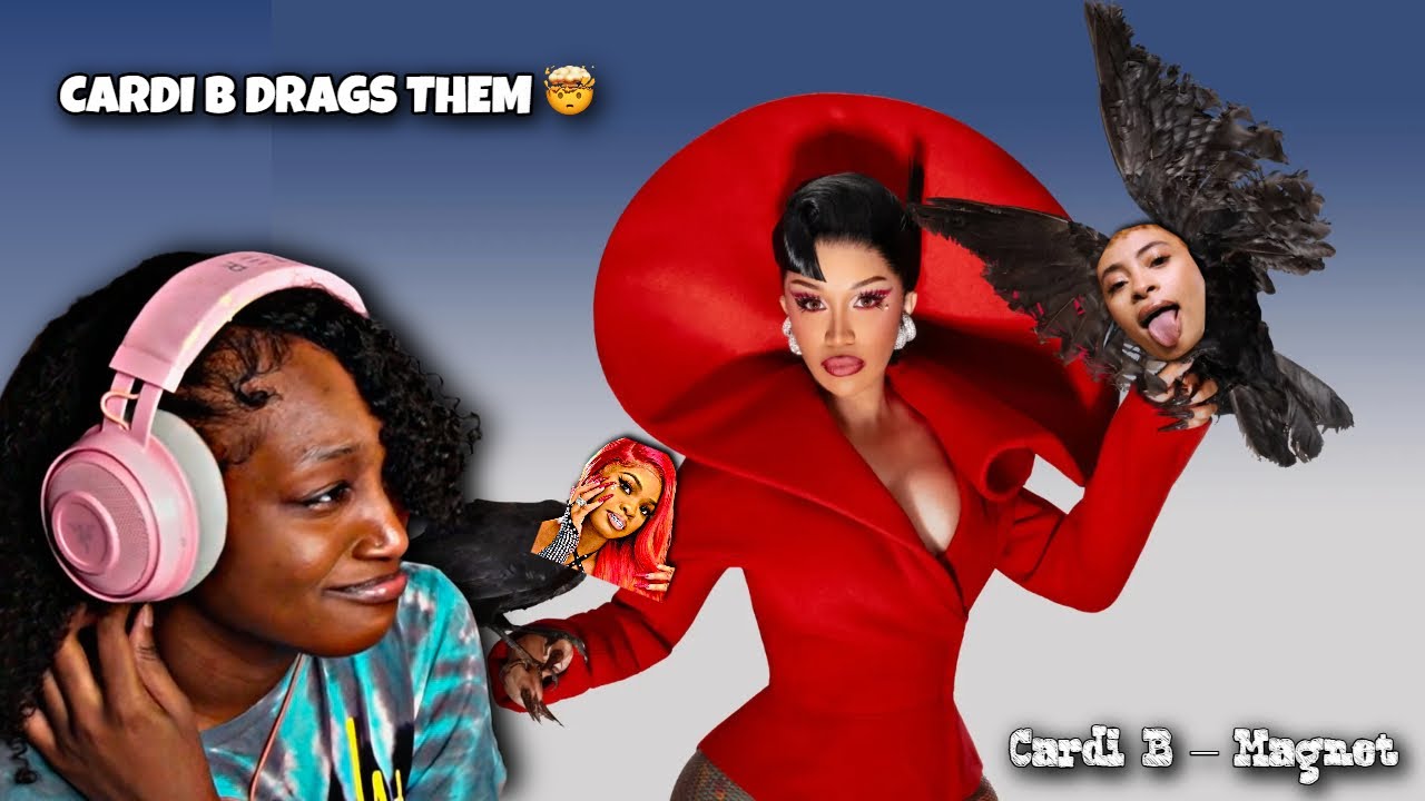 Она оскорбила Ice Spice, JT и Lil Uzi?! 😱 Cardi B — MAGNET | Dede реагирует