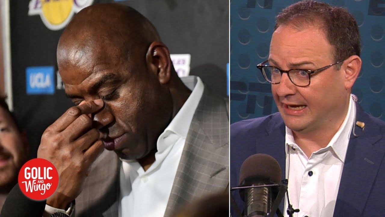 Magic Johnson was not good at his job – Woj | Golic and Wingo