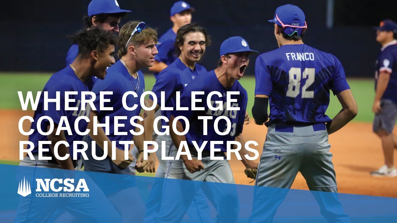 Where Do College Coaches Evaluate Athletes They Are Looking to Recruit?
