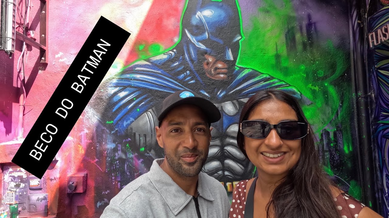 CHECKING out the street art in Beco Do Batman - Sao Paulo - BRAZIL 🇧🇷