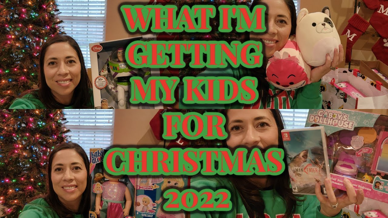 WHAT I'M GETTING MY KIDS FOR CHRISTMAS 2022 / CHRISTMAS GIFTS FOR BOYS AND GIRLS AGE 3 TO 11 GIFTS
