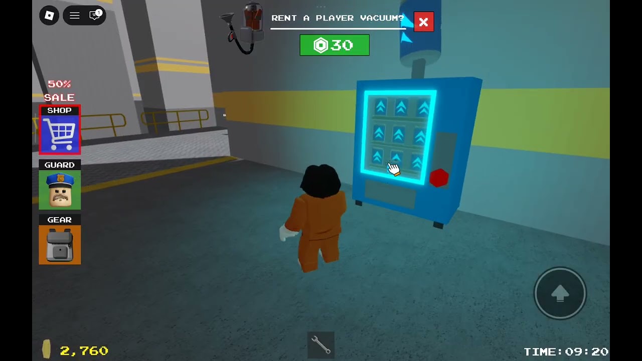 I escaped hard mode in obby the prison (ROBLOX) part-2 MyPlay