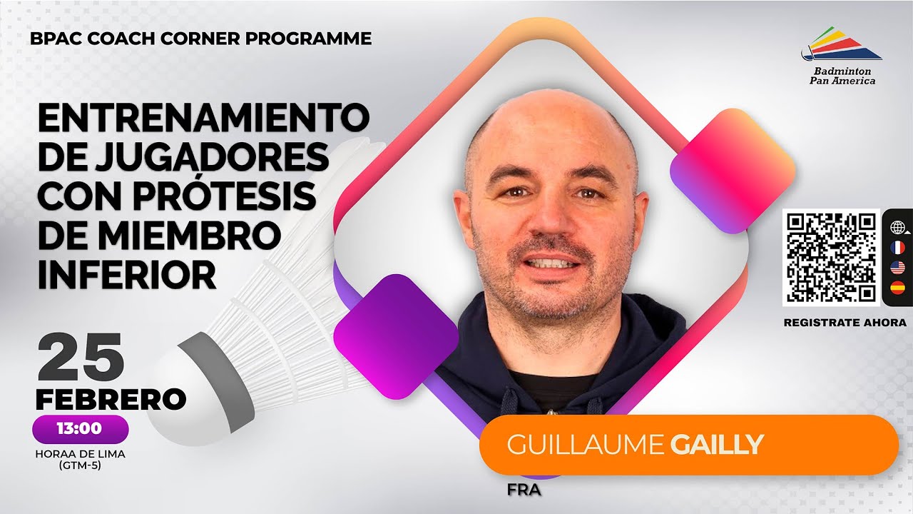 Entrenamiento de jugadores con prótesis de miembro inferior - Guillaume Gailly, Francia