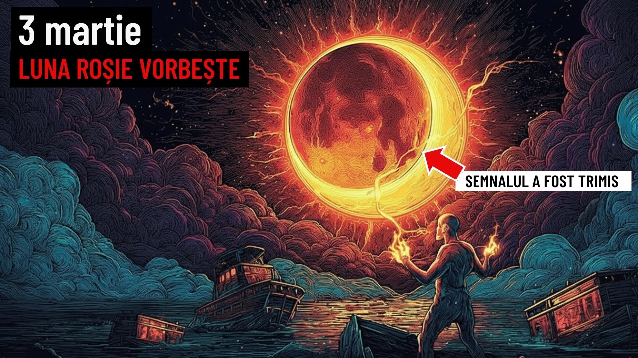 3 martie 2026 - Eclipsă totală de Lună 2026 - Ce spun 5 profeți se va întâmpla sub LUNA SÂNGERIE!✨