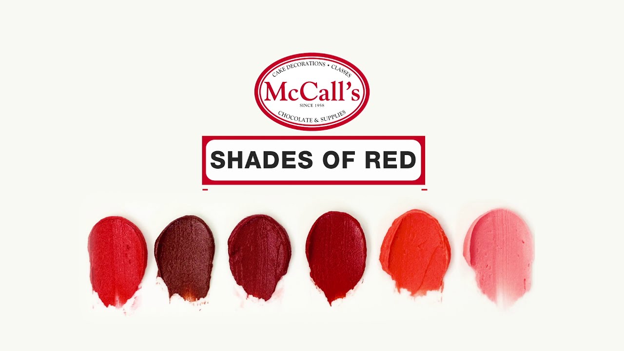 How to Get The Right Shade of Red I McCall's Baking Class Video