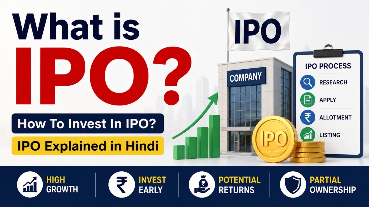 What is IPO? | How to Apply for IPO? | IPO Explained in Hindi