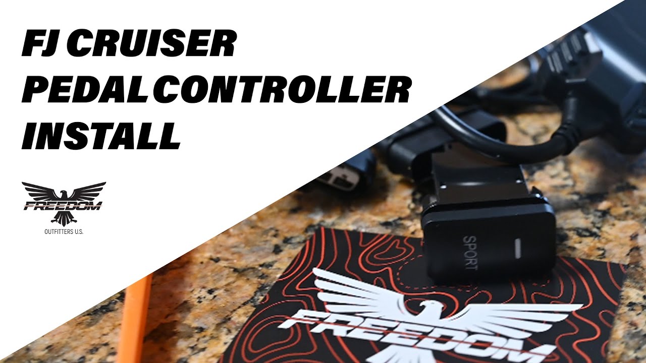 PLUG & PLAY Toyota FJ Cruiser Pedal Control Switch Install