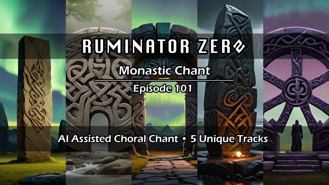 Monastic Chant Episode 101 • AI Assisted Choral Chant Music by Ruminator Zero