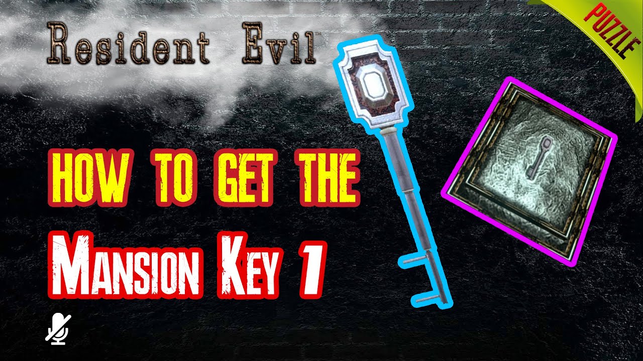 [Puzzle] Resident Evil 1 - How to get the Mansion Key (กุญแจ)  #1  | [Whipsunova]