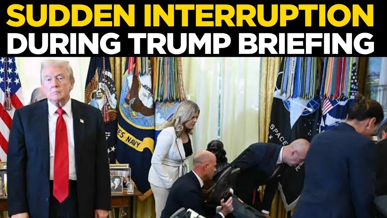 LIVE: President Abruptly Leaves White House Briefing | US News LIVE | Watch Full Speech LIVE