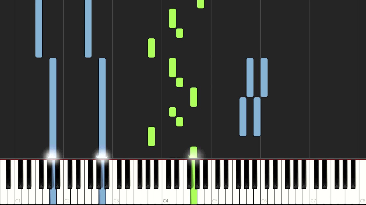 NieR: Automata ED - Weight of the World (Animenz) Synthesia