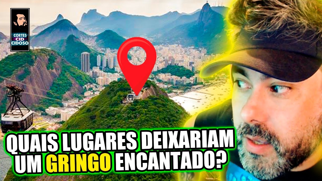 TOP 10 LUGARES NO BRASIL QUE VOCÊ RECOMENDARIA PARA UM ESTRANGEIRO