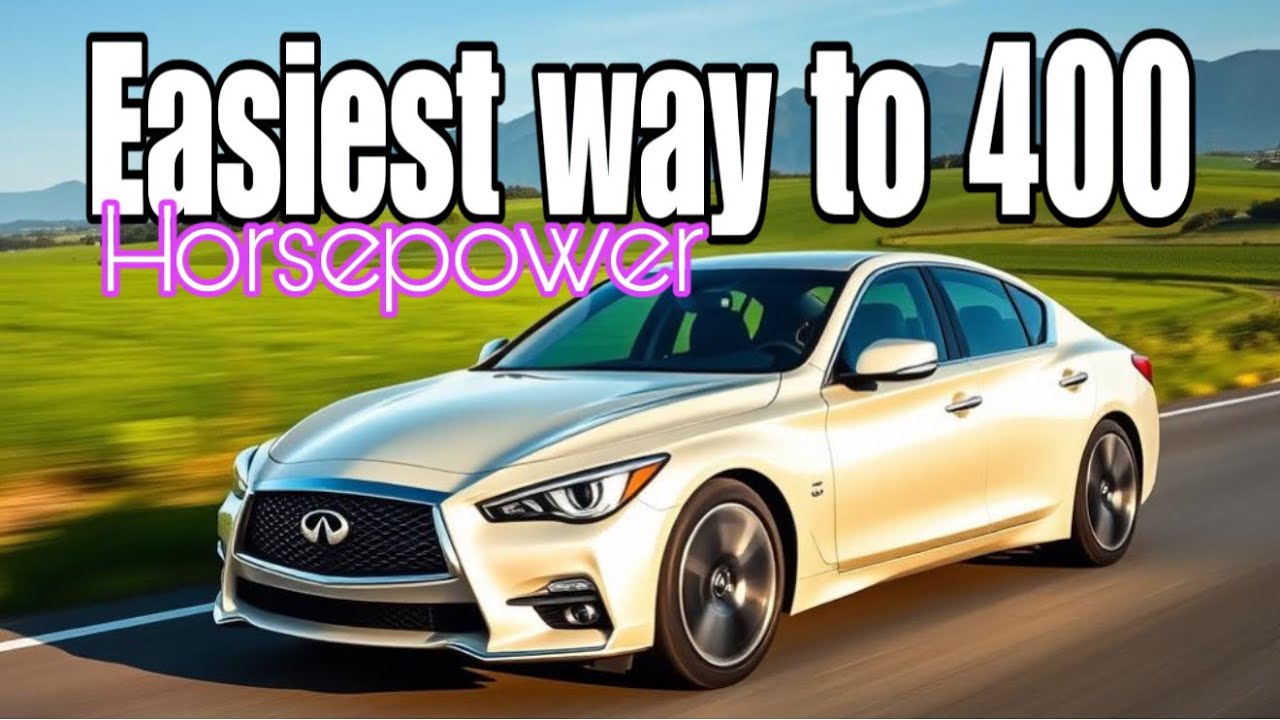 Как сделать 400 лошадиных сил на КОЛЕСАХ с NA Q50, G37, 370z