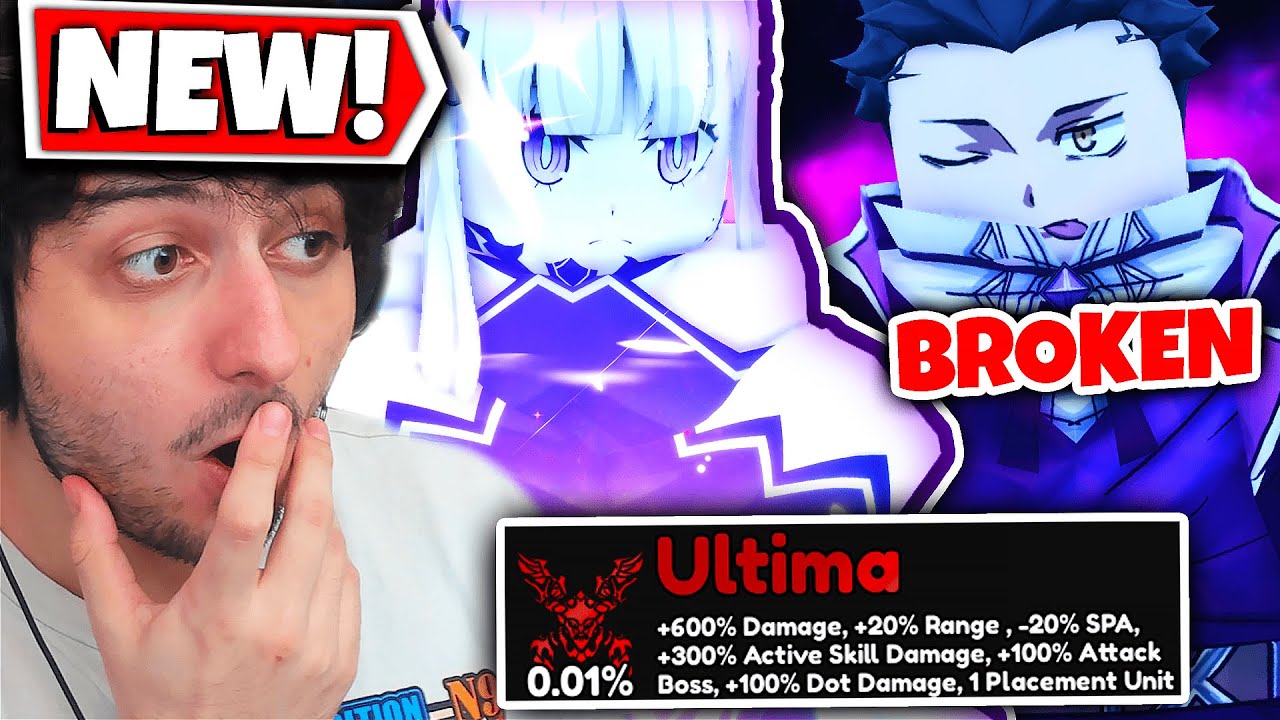 Evolving the Most OVERPOWERED Unit in Roblox Anime Tower Defense HISTORY!