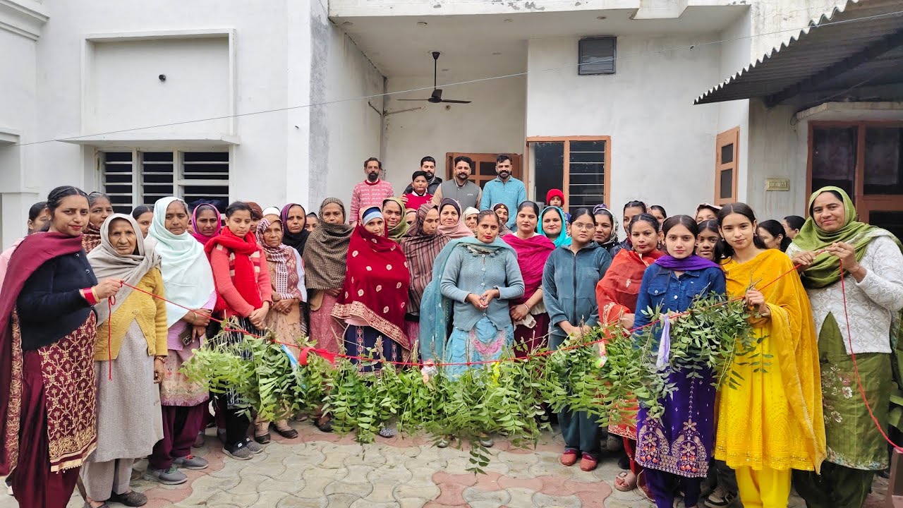 ਦਾਦੀ ਮਾਂ ਦੇ ਪੇਕੇ ਪਿੰਡ ਨਿੰਮ ਬੰਨਣ ਦੀ ਰਸਮ #punjabiculture #punjab