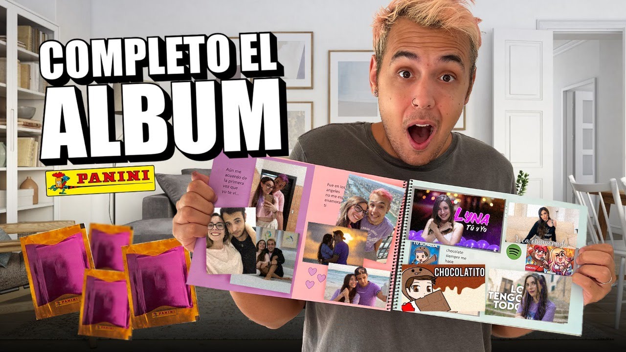 COMPLETAMOS NUESTRO ÁLBUM DE FIGURITAS LYNIEL!!