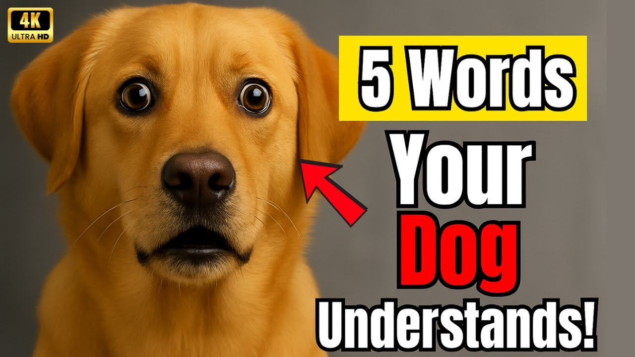 5 Words Your Dog Actually Understands – Proven by Experts